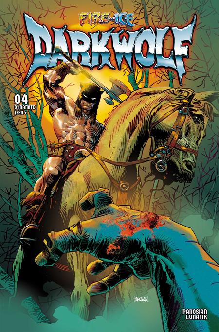Fire And Ice: Darkwolf #4 (Cover F — DanPanosian (Metal Premium))