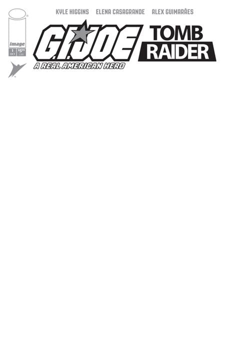 G.I. Joe A Real American Hero Tomb Raider #1 (Cover G — Blank Sketch (Blank Sketch Var))