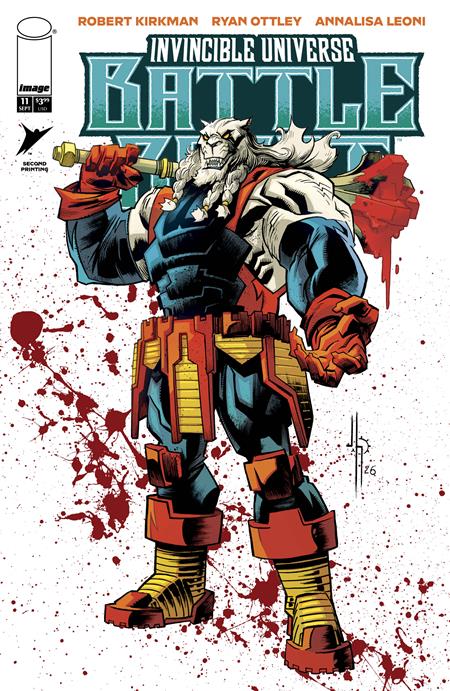 INVINCIBLE UNIVERSE BATTLE BEAST #11 (2nd Printing)