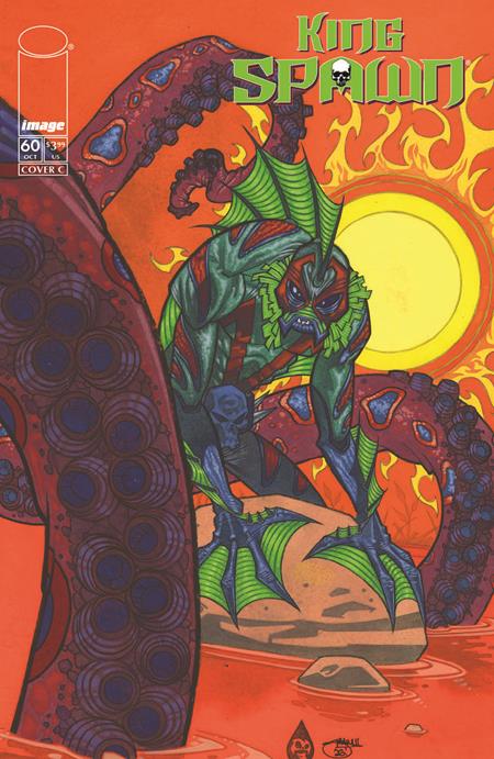 King Spawn #60 (Cover C — Shawn Crystal (Halloween Monster))