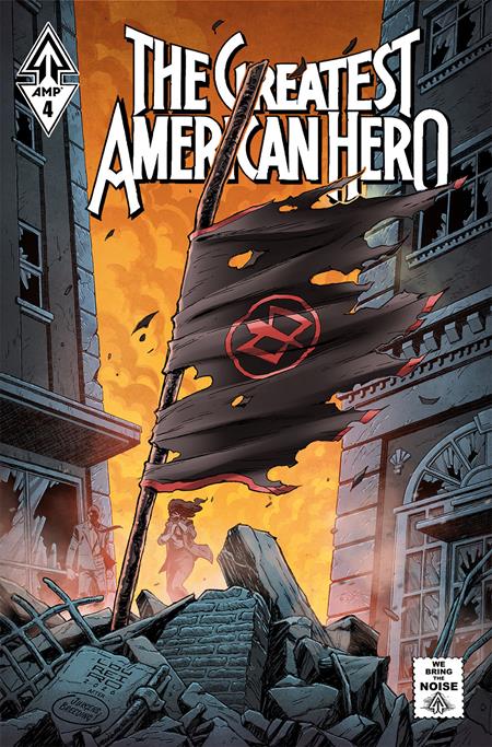 Greatest American Hero #4 (Cover C — Rafael Loureiro (Homage))