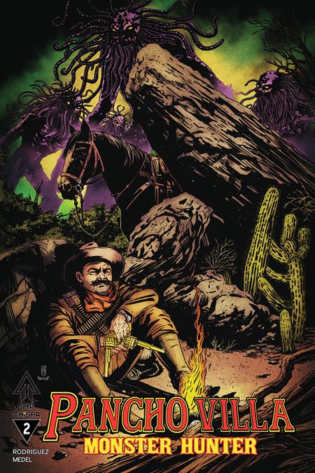 Pancho Villa Monster Hunter #2 (Cover B — Chema)