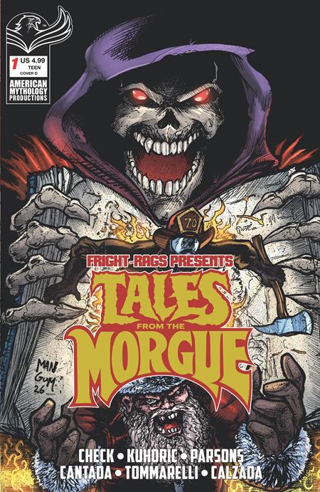 Fright-Rags Presents: Tales From The Morgue #1 (Cover D — Gabriel Mangum)