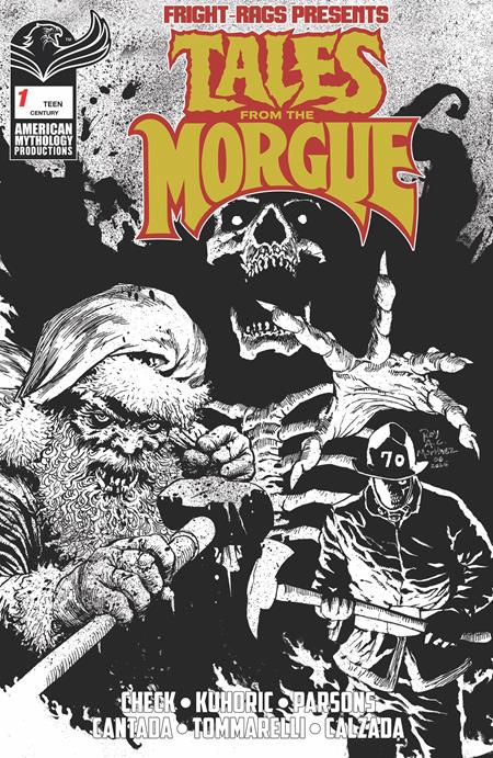 Fright-Rags Presents: Tales From The Morgue #1 (Cover E — Roy Allan Martinez)