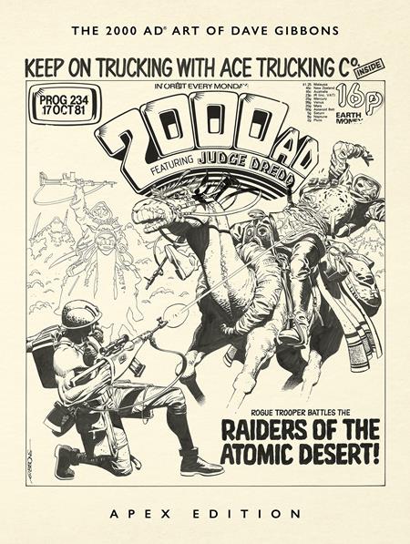 The 2000 AD Art of Dave Gibbons Apex Edition HC #1