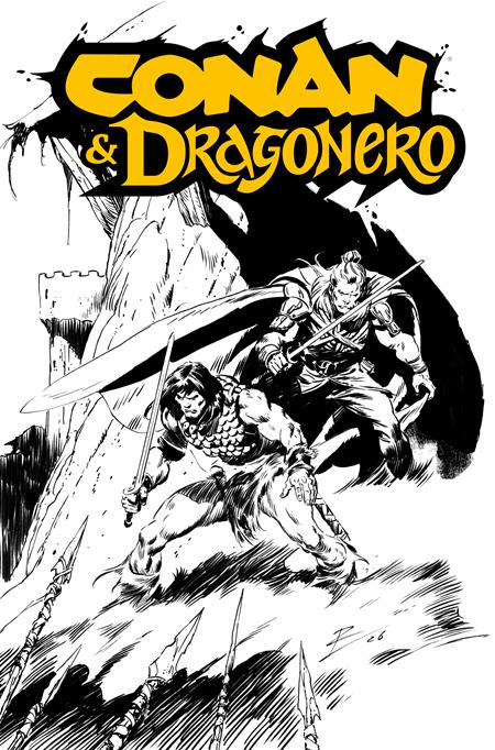 Conan & Dragonero #1 (Cover F — Roberto De La Torre (Cardstock))