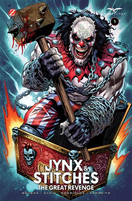 Jynx & Stitches: The Great Revenge #1 (Cover B — Hakan Aydin)