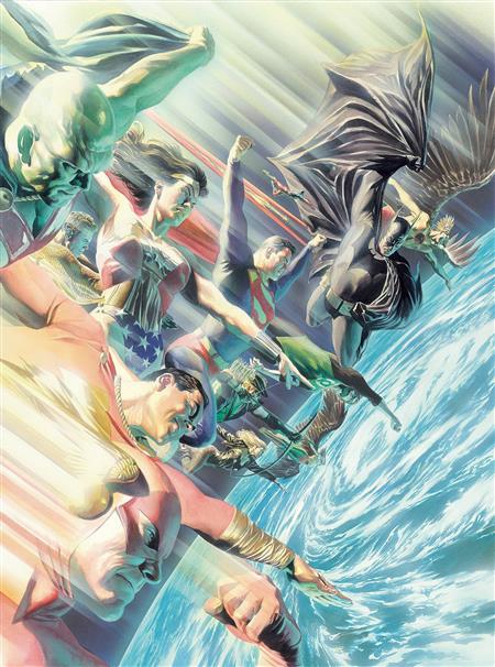 JUSTICE LEAGUE WORLDS GREATEST HEROES BY ROSS & DINI TP #1