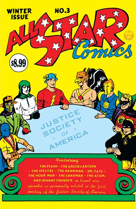 All-Star Comics #3 Facsimile Edition (Cover B — Ee Hibbard (Foil))