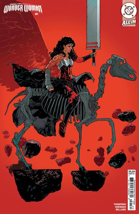 Absolute Wonder Woman #1 (2nd Printing) (Cover B — Jeff Spokes (Jeff Spokes Cardstock))
