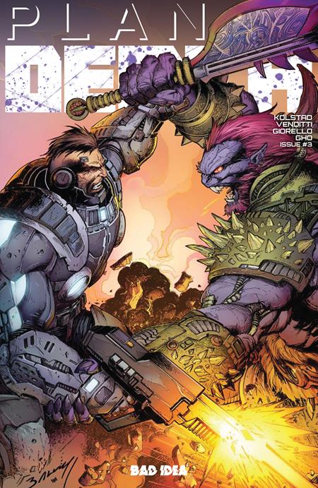 Planet Death #3 (Cover C — Mark Bagley)