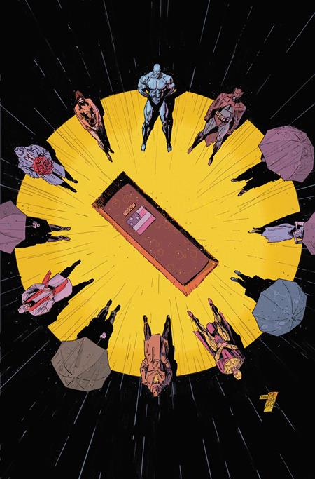 Justice League Unlimited #25 (Cover F — Clay Mann (Watchmen 40th Anniversary Cardstock))