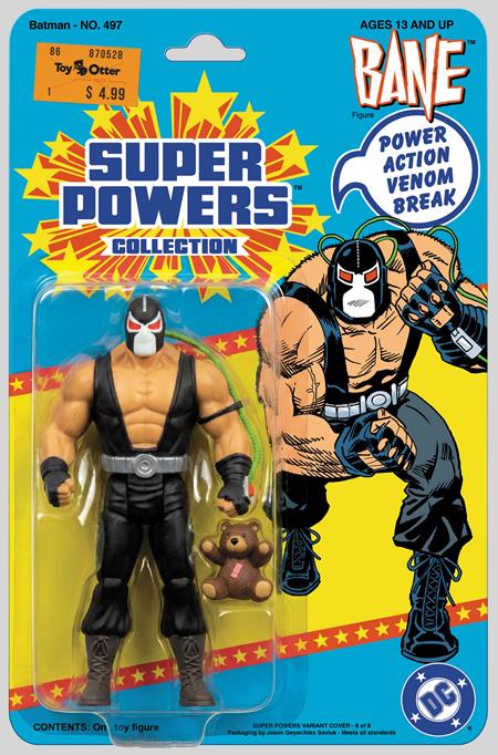 Batman #497 Facsimile Edition (Cover D — Jason Geyer, Alex Saviuk (Bane Super Powers Cardstock))