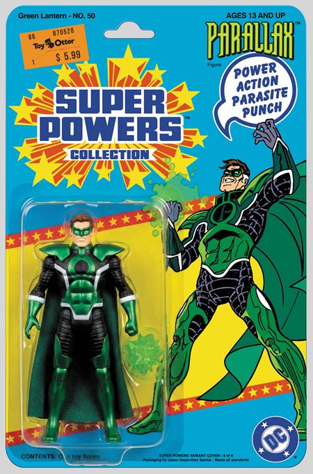 Green Lantern #50 Facsimile Edition (Cover B — Jason Geyer, Alex Saviuk (Parallax Super Powers Cardstock))