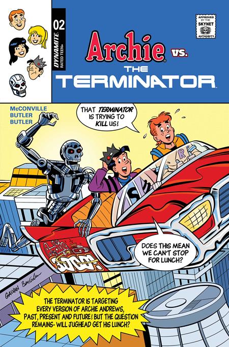 Archie Vs. The Terminator #2 (Cover D — Bill Galvan)