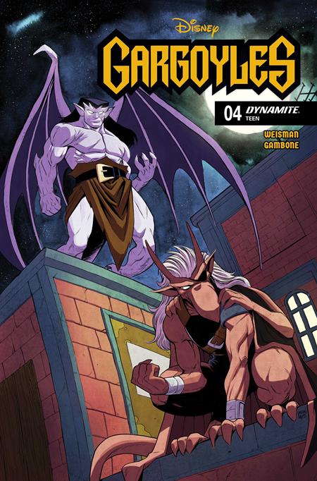 Gargoyles #4 (Cover B — Drew Moss)