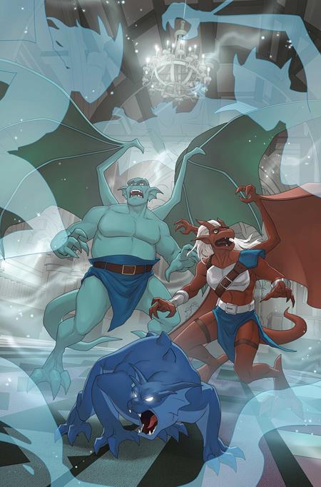 Gargoyles #4 (Cover F — Meghan Hetrick (Virgin))