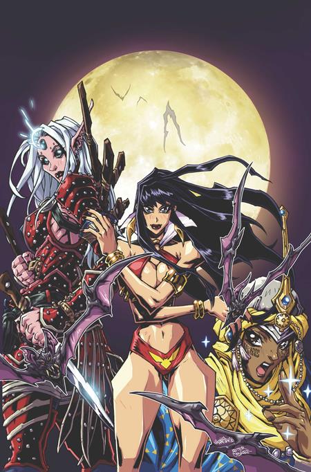Pathfinder / Vampirella: Blade Of Darkness #2 (Cover D — Andrew Huerta (Metal Premium))