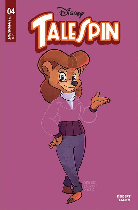 Talespin #4 (Cover C — Carlo Lauro Color Bleed)