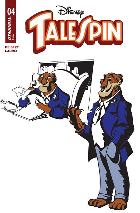 Talespin #4 (Cover D — Character Design Art)