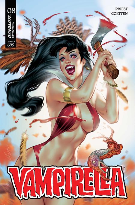 Vampirella (2026) #8 (Cover D — Elias Chatzoudis)