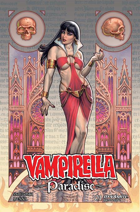 Vampirella: Paradise #1 (Cover B — Joseph Michael Linsner)