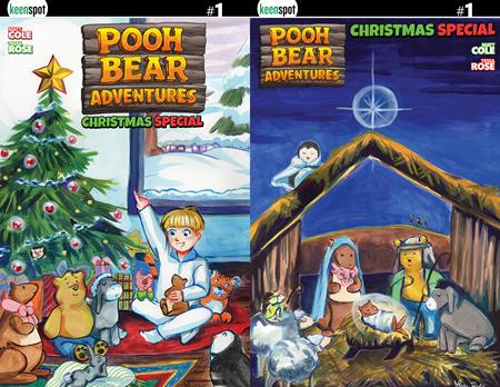 Pooh Bear Adventures #1 (Cover D — Tessa Rose (Holofoil Flip))