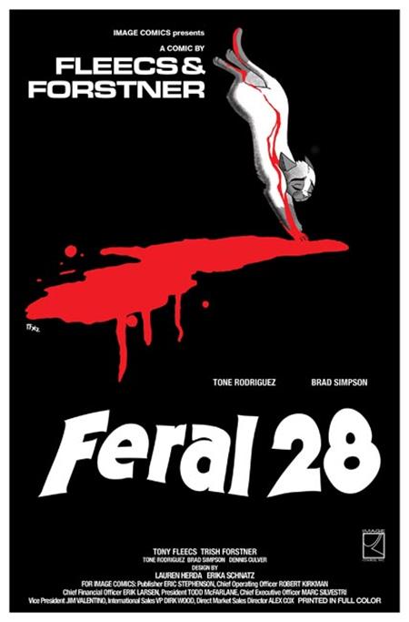 Feral #28 (Cover B — Tony Fleecs, Trish Forstner (Suspiria Homage Var))