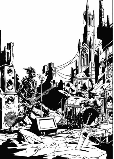Fireborn #6 (Cover F — Emmanuel Gervasoni (Cardstock Concert B&W Var))