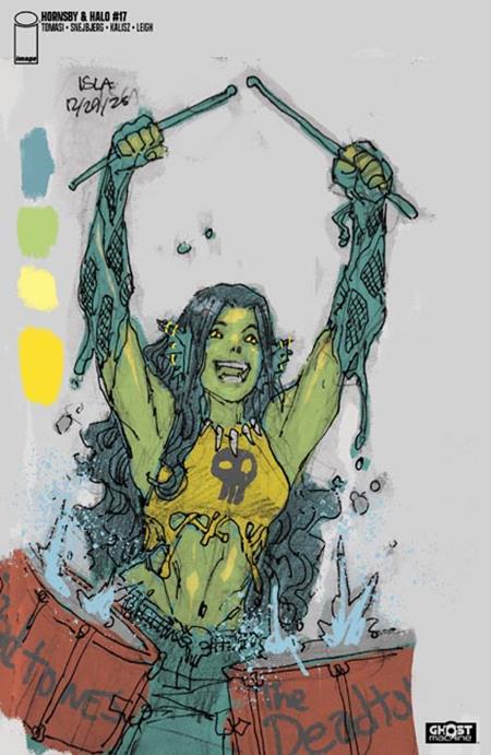 Hornsby & Halo #17 (Cover C — Francis Manapul (Design Sketch Var))
