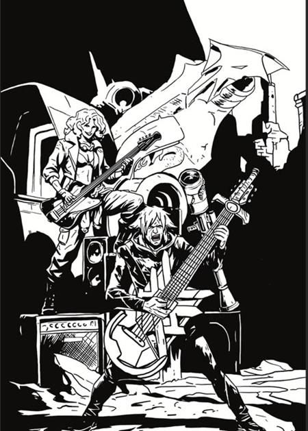 Lost Fantasy #14 (Cover D — Emmanuel Gervasoni (Cardstock Concert B&W Var))