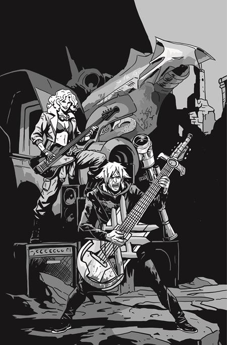 Lost Fantasy #14 (Cover D — Emmanuel Gervasoni (Cardstock Concert B&W Var))