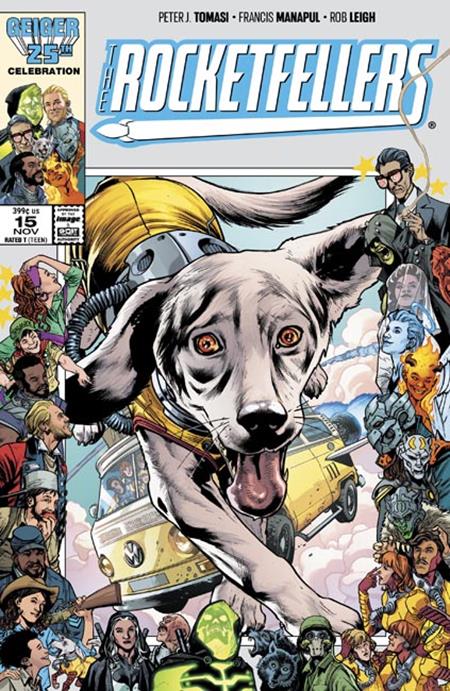 Rocketfellers #15 (Cover B — Bryan Hitch, Brad Anderson (Geiger #25 Anniversary Var))