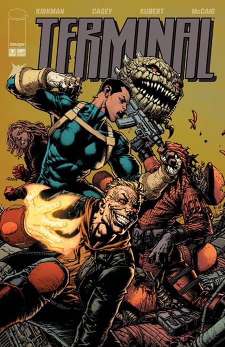 Terminal #5 (Cover B — David Finch, Dave McCaig)