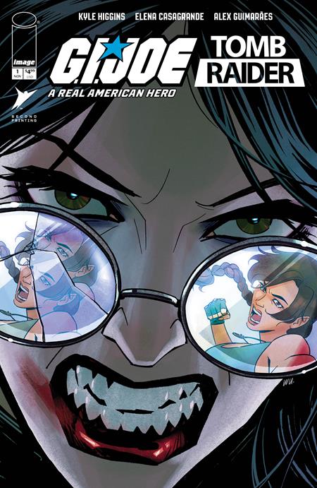 G.I. Joe A Real American Hero Tomb Raider #1 (2nd Printing)