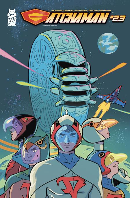 Gatchaman #23 (Cover B — Natacha Bustos)