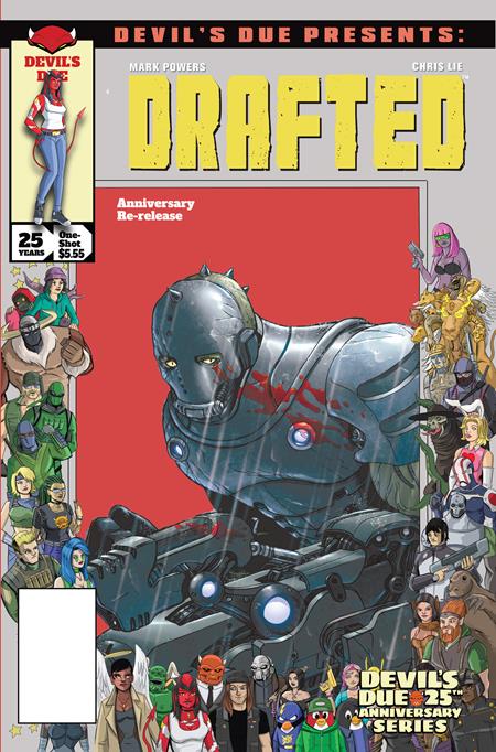 Devil's Due Presents: Drafted #1 (Cover D — Chris Lie, Josh Blaylock (25th Anniversary Homage))