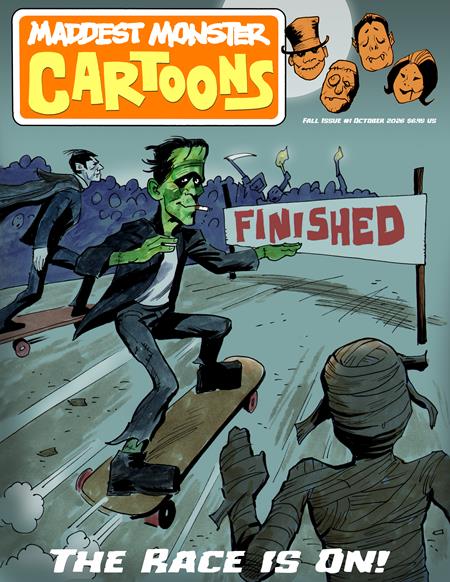 Maddest Monster Cartoons Magazine #1