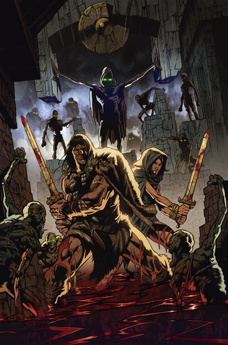 Conan The Barbarian: Tides Of The Tyrant-King #3 (Cover E — Danny Earls (Virgin Cardstock))