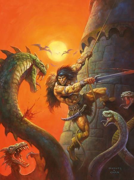 Savage Sword Of Conan #17 (Cover C — Alex Horley (Virgin Cardstock))