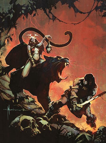 Savage Sword Of Conan #17 (Cover D — Nick Marinkovich (Virgin Cardstock))