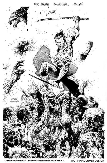 Dead Samurai #8 (2nd Printing) (Cover B — Jim Lee Scott Williams)