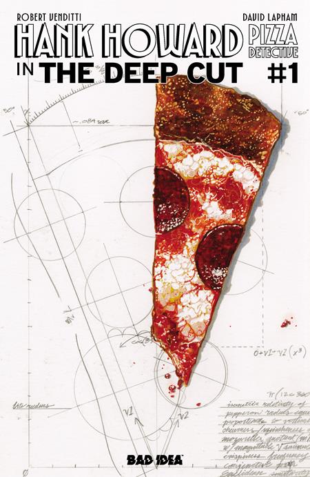 Hank Howard Pizza Detective The Deep Cut #1 (Cover B — Ryan Sook (Pizza By))