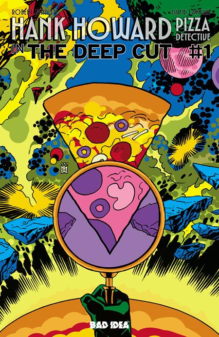 Hank Howard Pizza Detective The Deep Cut #1 (Cover E — Mark Buckingham (Pizza By))