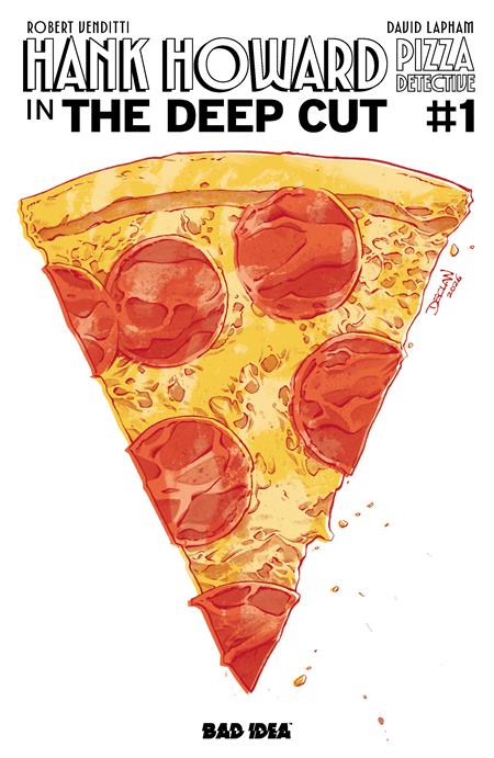 Hank Howard Pizza Detective The Deep Cut #1 (Cover F — Declan Shalvey (Pizza By))