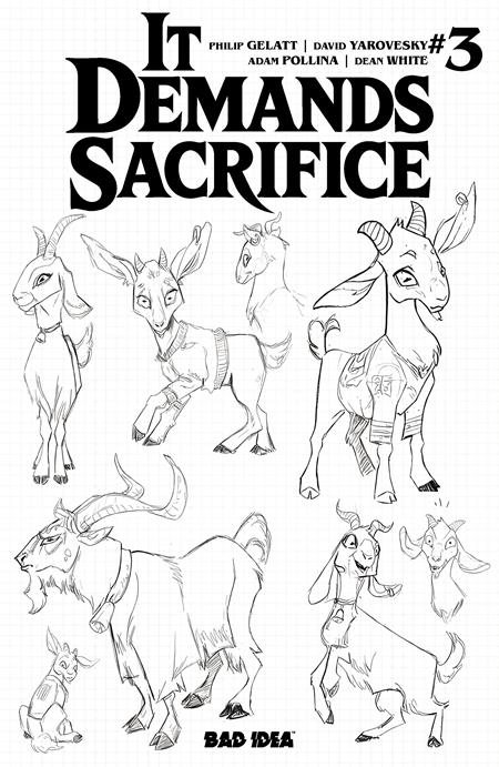 It Demands Sacrifice #3 (Cover C — Adam Pollina (Designs))