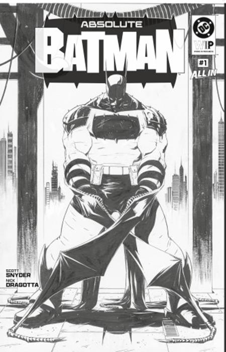 DC W.I.P.  Absolute Batman #1 (2nd Printing)
