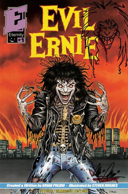 Evil Ernie 30th Anniversary Facsimile Edition #1 (Cover F — Eric Mache (Remarque))