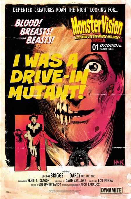 MONSTERVISION Featuring Joe Bob Briggs And Darcy #1 (Cover B — Robert Hack)