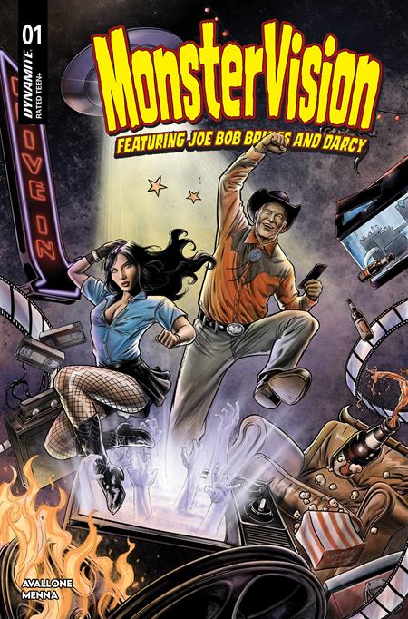 MONSTERVISION Featuring Joe Bob Briggs And Darcy #1 (Cover C — Kewber Baal)
